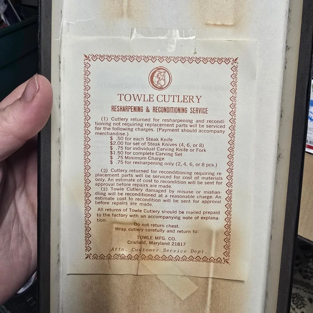 Towle vintage cutlery
